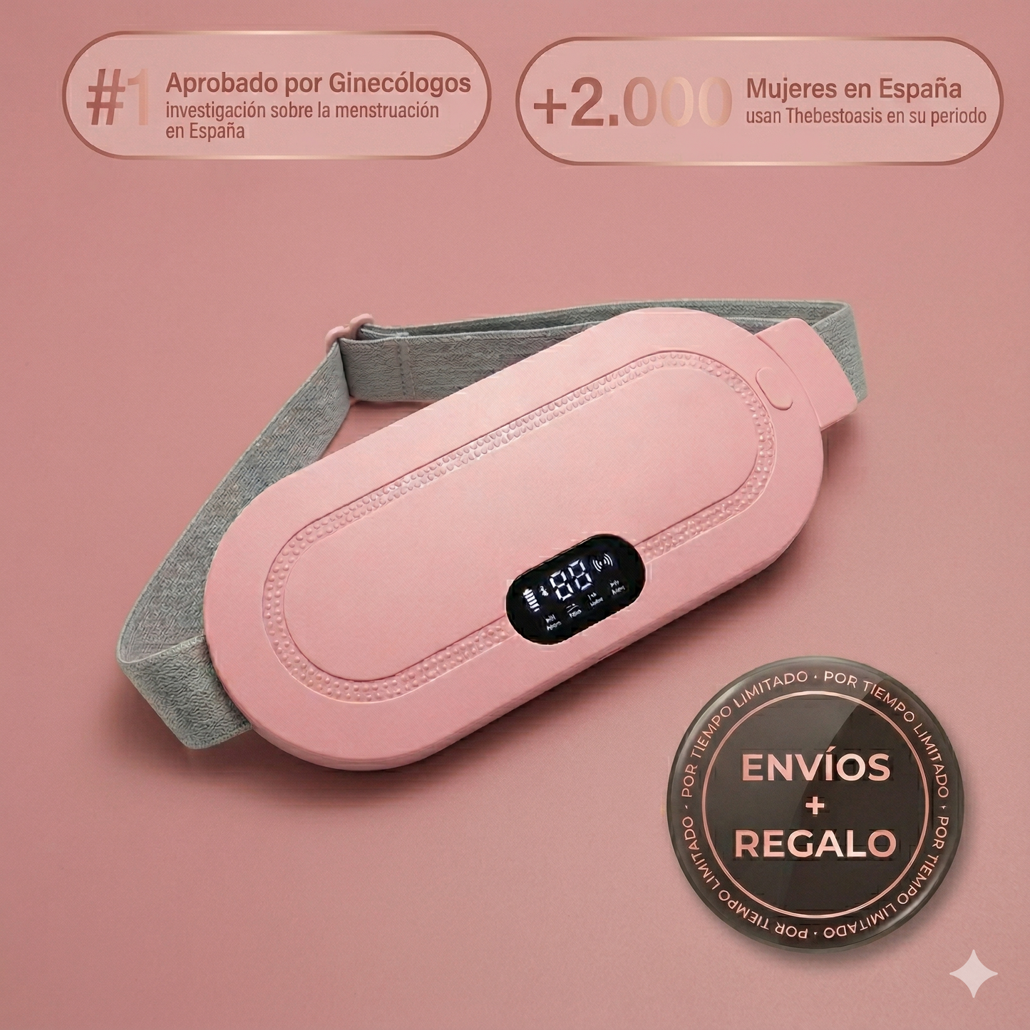 Cinturón térmico menstrual Thebestoasis™- Alivio del Dolor en Minutos