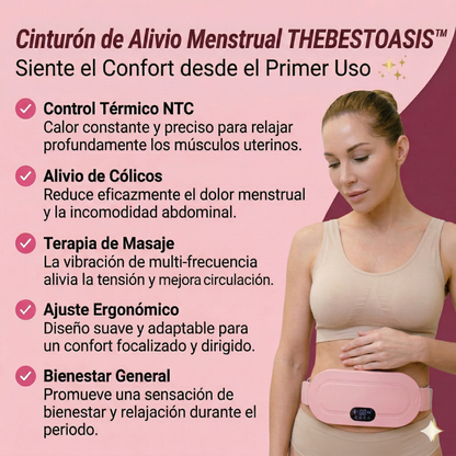 Cinturón térmico menstrual Thebestoasis™- Alivio del Dolor en Minutos