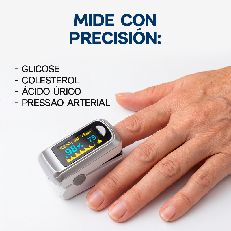 GlucoPlus™ – Monitoreo de Salud Fácil, Rápido y Seguro