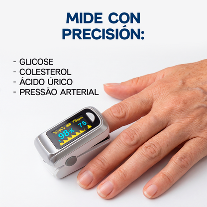 GlucoPlus™ – Monitoreo de Salud Fácil, Rápido y Seguro